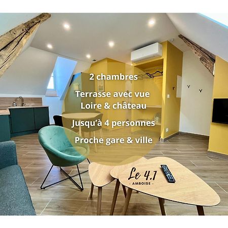 T3 Climatise Face Loire Et Chateau L'Appart Du 4-1 阿姆博斯 外观 照片